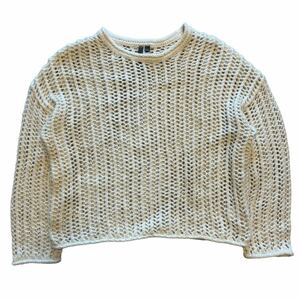 Rare 00s japanese label Y2Kmesh tops knit メッシュ ニット 14th addiction share spirit obelisk TORNADO MART ifsixwasnine lgb 