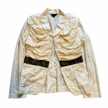 01SS comme des garcons mummy jacket camo AD2000 コムデギャルソン テーラード ジャケット japanese label brand issey miyake archive_画像1