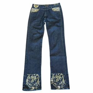 grittier embroidery denim pants japanese label archive goa ifsixwasnine kmrii share spirit lgb 14th addiction roen tornado mart