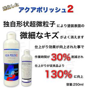 アクアポリッシュ2 キーパー技研 keeper技研 磨き ポリッシャー ポリッシング 鏡面磨き 超微粒子 コンパウンドの画像2