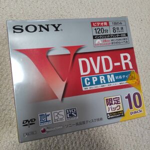 SONY　DVD-R　CPRM対応ディスク　10pack