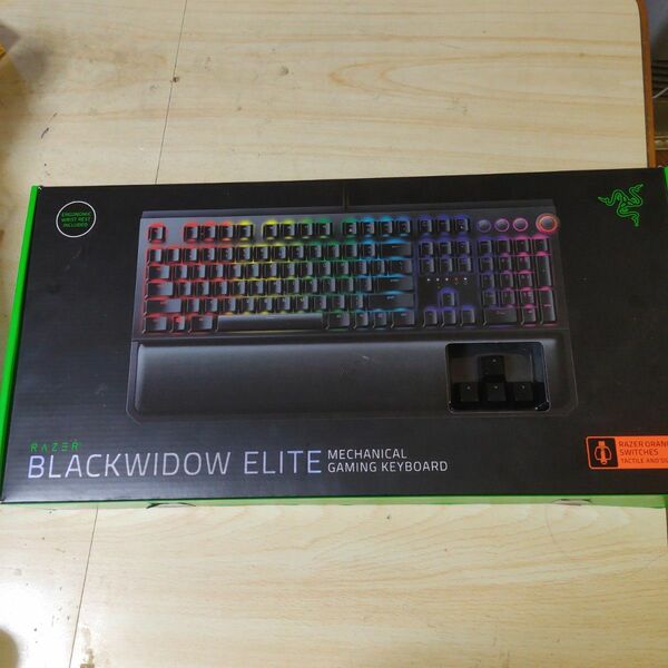 [ジャンク]Razer BlackWidow Elite (オレンジ軸、JP配列)