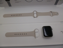 Apple Watch アップルウォッチ SE A2351 40mm GPSモデル シルバー ＋ スポーツバンド MKU93FE 41MM 激安1円スタート_画像10