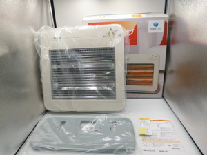 超美品 TEKNOS テクノス 電気ストーブ ES-K710(W)-S 暖房器具 温度2段階切替式 激安1円スタート