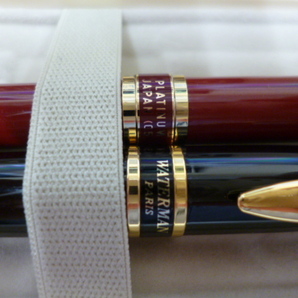 ジャンク SHEAFFER 万年筆 14K刻印 585刻印 PLATINUM WATERMAN など ボールペン シャープペン おまとめ 8本セット 激安1円スタートの画像6