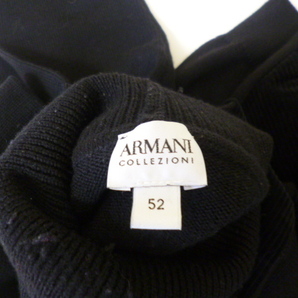 ARMANI COLLEZIONI アルマーニ コレッツォーニ ハイネックニットセーター サイズ52 激安1円スタートの画像7