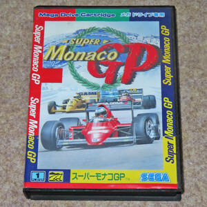 ◆メガドライブ【MD MEGA-DRIVE】スーパーモナコGP【SUPER MONACO GP】　1990年　セガ　G-4026