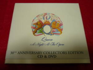 QUEEN/A NIGHT AT THE OPERA/30TH ANNIVERSARY COLLCTORS EDITION★クイーン/オペラ座の夜★2005年輸入盤/デジパック仕様/CD＋DVD