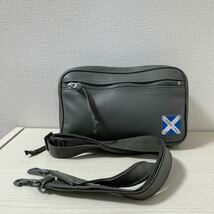 【新品同様】LUGGAGE LABEL ラゲッジレーベル NEW LINER ニューライナー ショルダーバッグ　カーキ_画像1