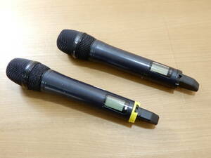 Y0353★\1～SENNHEISER/ゼンハイザー　PA機器　ワイヤレスマイク 本体　ew 300 G4-865-S-JB　2本セット