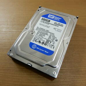 Y0410★\1～WDBlue PC周辺機器 ハードディスク/HDD/PCデータ保管 3.5 容量:500GBの画像1