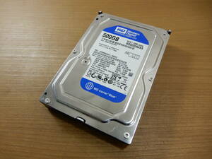 Y0410★\1～WDBlue　PC周辺機器　ハードディスク/HDD/PCデータ保管　3.5　容量:500GB