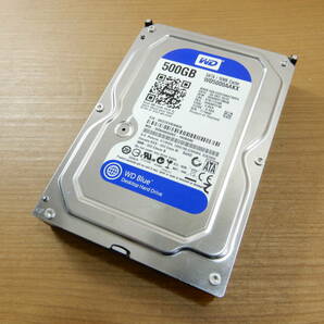 Y0412★\1～WDBlue PC周辺機器 ハードディスク/HDD/PCデータ保管 3.5 容量:500GBの画像1