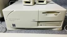 NEC エヌイーシー VALUE STAR PC-9821V166/S5C モニター/CRTディスプレイD151 キーボード マウス スピーカー セットPC HDDなし（抜き） _画像4