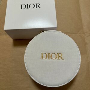 【未使用】 Dior ディオール　ノベルティ　バニティポーチ　ホワイト