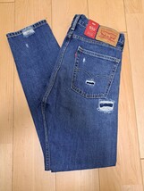 【新品】リーバイス/Levi's510 ダメージ加工スキニーデニムW31×L32_画像1