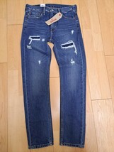 【新品】リーバイス/Levi's510 ダメージ加工スキニーデニムW31×L32_画像5