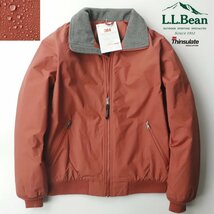 新品タグ付き L.L.Bean エルエルビーン 3M シンサレート中綿 撥水ナイロン ブルゾン ウォーム・アップ・ジャケット S 裏フリース_画像1