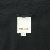 美品 DIESEL ディーゼル スウェット アンコンジャケット 黒 ブラック XXL/2XL ブレザー ストレッチ メンズ【相場価格￥62,640-】_画像5