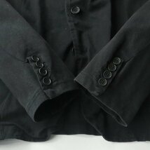 美品 DIESEL ディーゼル スウェット アンコンジャケット 黒 ブラック XXL/2XL ブレザー ストレッチ メンズ【相場価格￥62,640-】_画像4