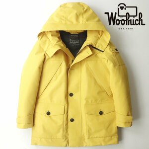 美品 WOOLRICH ウールリッチ TETON テトン マウンテンパーカ ダウンジャケット イエロー S JP:M メンズ【相場価格￥106,700-】