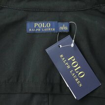 新品タグ付き POLO RALPH LAUREN ポロ ラルフローレン スプリング コットンギャバジン Pコート 黒 S JP:M ピーコート【参考価格￥84,700-】_画像6