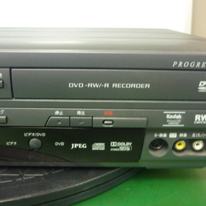 VHSのみOK／ジャンク ■ DX BROADTEC DXR160V('13) VTR一体型DVDレコーダー（管6031714）の画像4