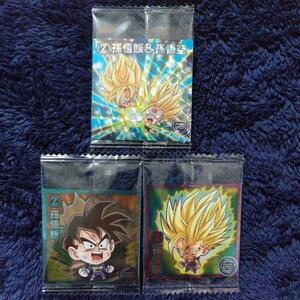 ★即決★ドラゴンボール★超戦士シールウエハース超 天下一の伝説 超9-28 GR ゴッドレア 孫悟飯&孫悟空、N ノーマル 孫悟飯★