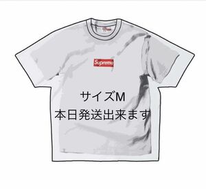 Supreme x MM6 Maison Margiela Box Logo Tee "White"