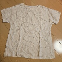 ZARAkidsザラキッズチュールフリル付Tシャツ152☆140150カットソー半袖Tシャツ_画像1