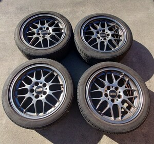 BBS RG-R 17インチ 225/45R17 PCD120 8j 4本セット BMW PIRELLI