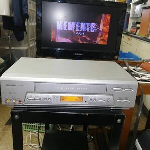 ゆ100 ★11 SHARP VC-HF920 シャープ VHSビデオデッキ 36x25 高さ9.5cm 再生のみ。 現状品の画像8