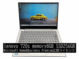 Lenovo IdeaPad 720s メモリ8GB SSD256GB Microsoft Office Home & Business Premium 付属