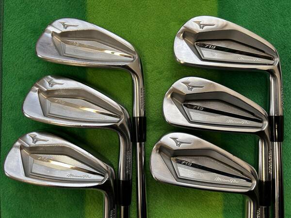 【中古】ミズノ Mizuno Pro 719 #5-#9,PW 6本　DG120 S200