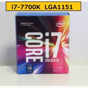 intel/インテル/デスクトップ用CPU/Core i7 7700K 4.20GHz/LGA1151/SR33Aの画像1