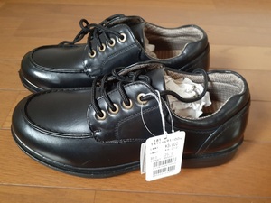 【新品タグ付き】ビジネスシューズ 25.0cm 黒 ブラック 紳士靴 メンズシューズ 紐靴 ／ ウォーキングシューズ カジュアルシューズ