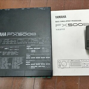 YAMAHA FX500B ベースマルチエフェクター 完動品の画像2