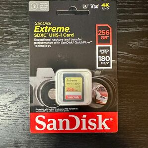 SanDisk（サンディスク）Extreme SDXCカード UHS-I U3256GBSDSDXVV-256G-GNCIN