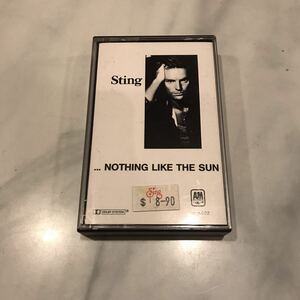 STING　NOTHING LIKE THE SUN　カセットテープ　Singapore版【送料無料】