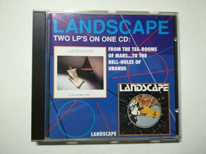 【CD】Landscape - From The Tea-Rooms Of Mars..+ s.t. 2in1 (1979/81年音源)1992年フランス盤 UKニューウェーヴ/エレポップ/フュージョン