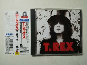 【帯付CD】T. Rex - The Slider 1972年(1994年日本盤) グラムロック名盤 Tレックス「ザ・スライダー」