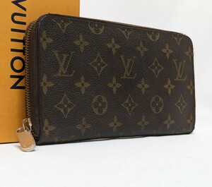 【美品】 LOUIS VUITTON 長財布 モノグラム ジッピーウォレット オーガナイザー　