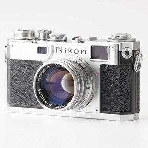 ニコン Nikon S2 レンジファインダー / Nippon Kogaku NIKKOR S.C 5cm 50mm F1.4