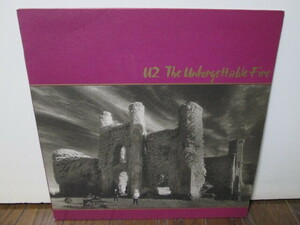 UK-original MAT:4U/7U The Unforgettable Fire (analog) U2 アナログレコード vinyl U25