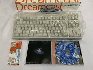 キーボード + ゲームソフト HKT-7600 箱付 ザ・タイピング・オブ・ザ・デッド ドリームキャスト Dreamcast