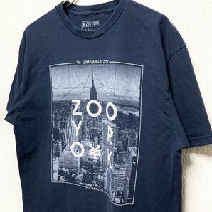 【ストリート】US古着 00s ZOOYORK デザインTシャツ