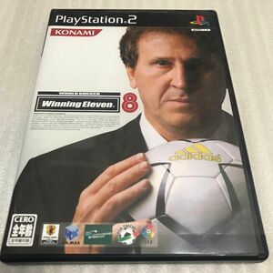 【PS2】 ワールドサッカー ウイニングイレブン8 未使用