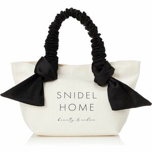 【最終値下げ】SNIDEL HOME オーガニックキャンバストートバッグ　small ブラック