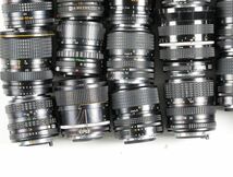 13 32点まとめ Canon Nikon PENTAX MINOLTA 他 MF マニュアル 標準 望遠 ズームレンズ まとめ まとめて 大量セット_画像4