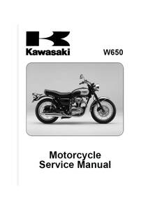 W650　EJ650-A1　サービスマニュアル　英語版　PDFファイル　メールで送信